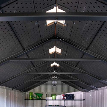 Lifetime 60075 8 x 15 Ft. Outdoor Storage Shed Details