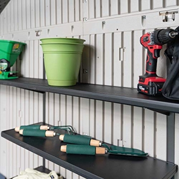 Lifetime 60075 8 x 15 Ft. Outdoor Storage Shed Details