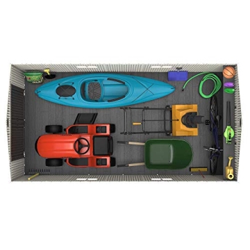 Lifetime 60075 8 x 15 Ft. Outdoor Storage Shed Details