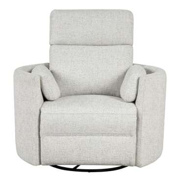Parker Living Radius - Natural Beauty Quartz Power Swivel Glider Recliner