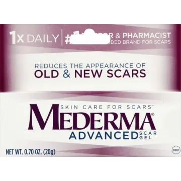 Mederma Advanced Scar Gel - Reduces Scars Effectively - 0.7 oz