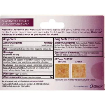 Mederma Advanced Scar Gel - Reduces Scars Effectively - 0.7 oz