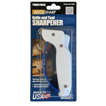 AccuSharp Carbide Blade Knife Sharpener – 2-Pack