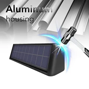 Mrzxy Solar Wall Lights - Up and Down LED Outdoor Lighting