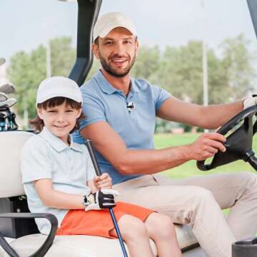 Frienda 3 Pieces Golf Score Counter Mini Golf Stroke Counter with One Touch Reset and Simple Attachment to Scorekeeper Glove in (White)