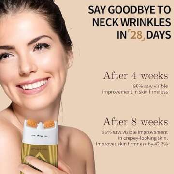 Ycz AH-8 Firming Neck Cream for Crepey Skin Body Care Comfort, Contains Hexapeptide, Moisturizing, Tightening Lotions Cosmetic Skin Care Skin Repair