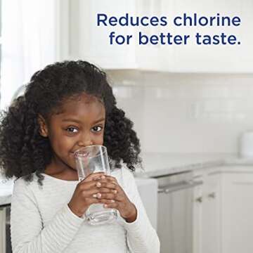 PUR Water Pitcher & Dispenser Replacement Filter 3-Pack, Genuine PUR Filter, 3-in-1 Powerful Filtration for More Chemical & Physical Substance Reduction, 6-Month Value, Blue (CRF950Z3)