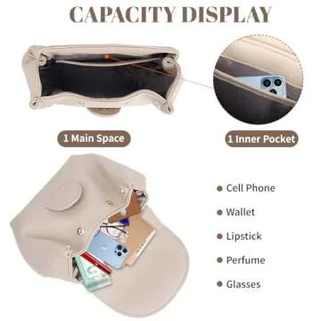 Elegant Women's Top-Handle Handbags in PU Leather