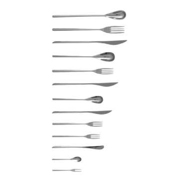 Fortessa Dragonfly 18/10 Stainless Steel 20-Piece Flatware Set, Service for 4