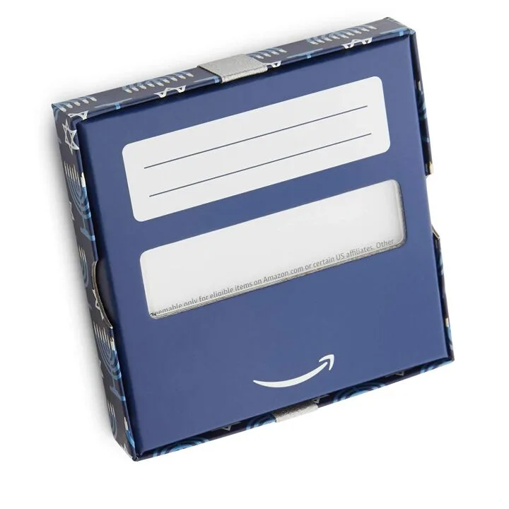 Festive Amazon Gift Card in Holiday Box - Perfect Gift