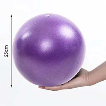 Premium 9-Inch Pilates Ball for Core Strength and Flexibility