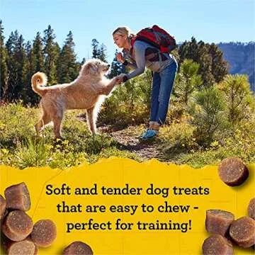 Zuke's Mini Naturals Dog Training Treats, Soft Mini Dog Treats with Vitamins & Minerals, Made for All Breed Peanut Butter, 16 Ounce (Pack of 2)