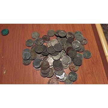 Full Roll of 1943 circulated steel pennies by US Mint
