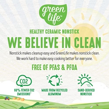 GreenLife 12-Piece Healthy Ceramic Nonstick Cookware Set