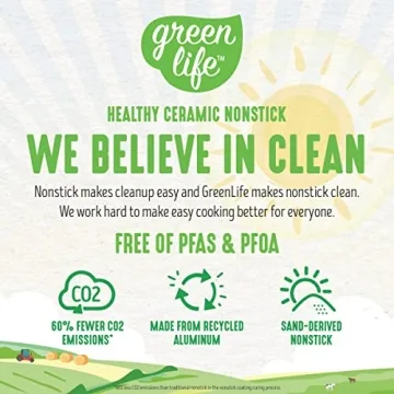 GreenLife 12-Piece Healthy Ceramic Nonstick Cookware Set