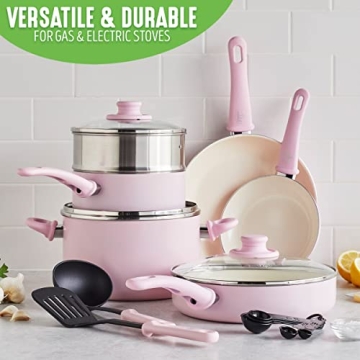 GreenLife 12-Piece Healthy Ceramic Nonstick Cookware Set