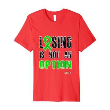 Losing Is Not An Option Doubled Sided Kidney Disease Tee Premium T-Shirt