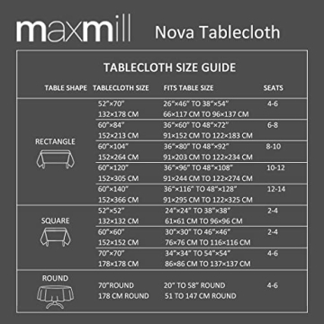 Waterproof Sage Green Tablecloth 52x70 for Dining