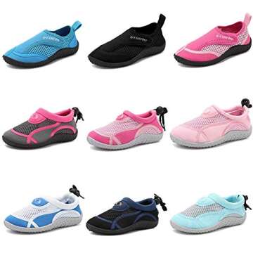 CIOR Toddler Kid Water Shoes Aqua Shoe Swimming Pool Beach Sports Athletic Shoes for Girls and BoysU...
