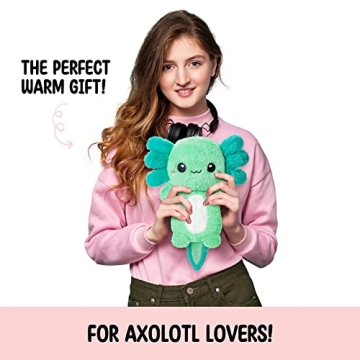 Cozy Axolotl Plush Heating Pad - Perfect Gift for All Ages