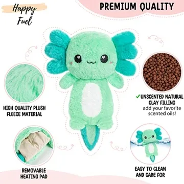 Cozy Axolotl Plush Heating Pad - Perfect Gift for All Ages