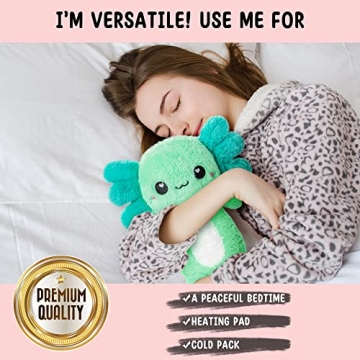 Cozy Axolotl Plush Heating Pad - Perfect Gift for All Ages