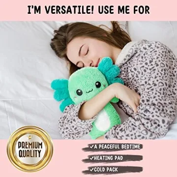 Cozy Axolotl Plush Heating Pad - Perfect Gift for All Ages