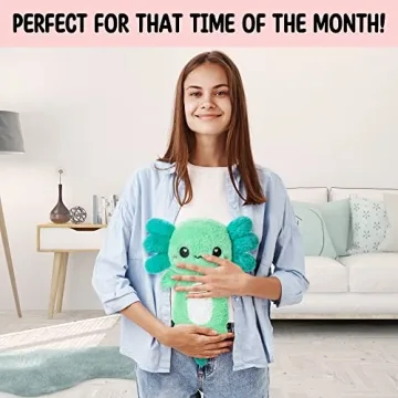 Cozy Axolotl Plush Heating Pad - Perfect Gift for All Ages