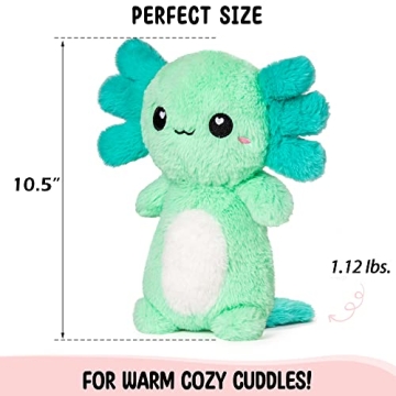 Cozy Axolotl Plush Heating Pad - Perfect Gift for All Ages