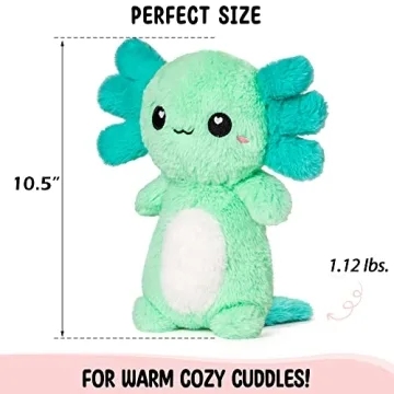 Cozy Axolotl Plush Heating Pad - Perfect Gift for All Ages