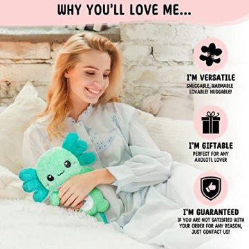 Cozy Axolotl Plush Heating Pad - Perfect Gift for All Ages