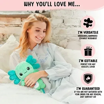 Cozy Axolotl Plush Heating Pad - Perfect Gift for All Ages