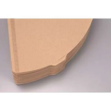 Hario V60 Ceramic Coffee Dripper Pour Over Cone Coffee Maker Size 02, White & V60 Paper Coffee Filters, Size 01, Natural, 40ct Boxed