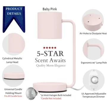 CozyBerry Querencia Candle Warmer for All Candles