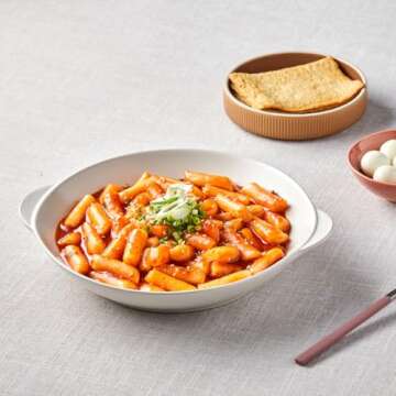 Korean Rice Cake Tteokbokki Stick – 1 Pack (3 Individual Package X 1 Pack) Vegan, Non-GMO, Gluten Free, Tteok Rice Cakes Food Pasta 21.16 oz Per Pack