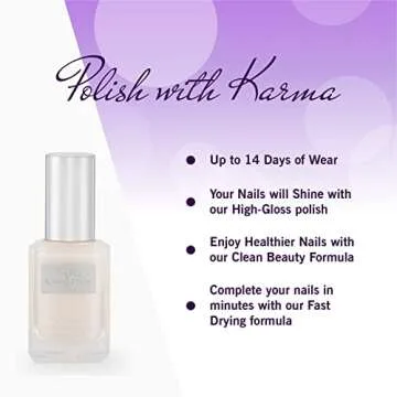 Karma Organic Natural Nail Polish-Non-Toxic Vegan Beauty