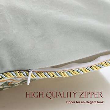 patdrea Velvet Throw Pillow Covers 18"x18" - 2 Pack