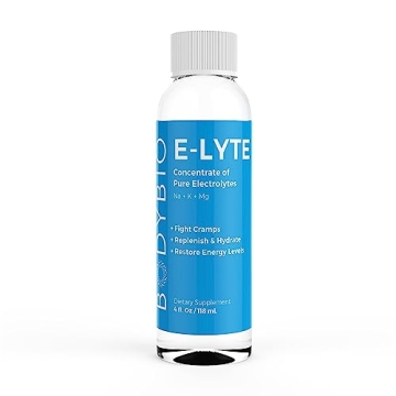 BodyBio E-Lyte Electrolyte Concentrate - Ultimate Hydration Relief for Active Lifestyles