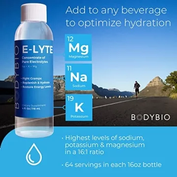 BodyBio E-Lyte Electrolytes - 4 oz Hydration Concentrate