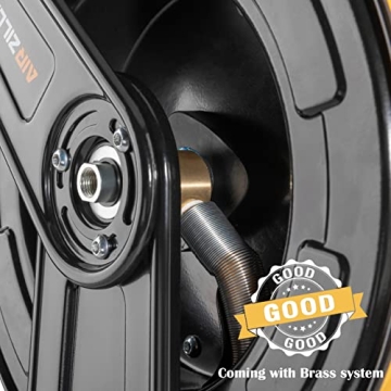 AIRZILLA Retractable Air Hose Reel 65Ft Heavy Duty