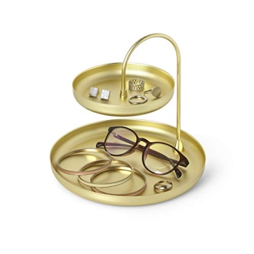 Stylish Umbra Poise Jewelry Tray for Elegant Storage