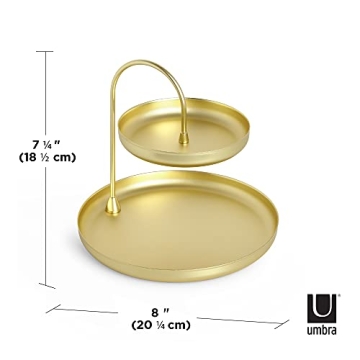 Stylish Umbra Poise Jewelry Tray for Elegant Storage