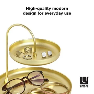 Stylish Umbra Poise Jewelry Tray for Elegant Storage