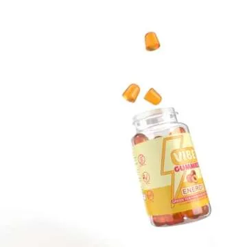 Vibe Gummies - Natural Energy Boosting Gummies 60 Count