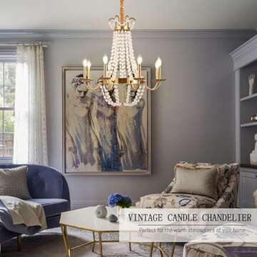 Mccokaige 8 Lights Vintage K9 Crystal Chandelier French Empire Crystal Chandelier Gold Chandelier Vi...