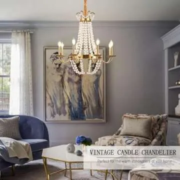 Mccokaige 8 Lights Vintage K9 Crystal Chandelier French Empire Crystal Chandelier Gold Chandelier Vi...