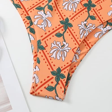 Stylish Women's One Piece Swimsuit with Beach Cover Up