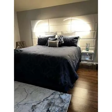 Brightech Sparq Arc Floor Lamp, Ultra Bright Lamp for Living Rooms & Offices – 3-Way Dimmable Smart, Tall Contemporary Standing Lamp for Reading in Bedrooms - Silver