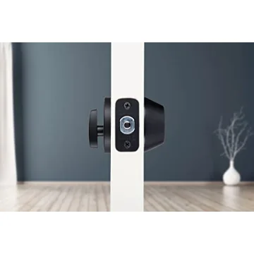 BRINKS Matte Black Deadbolt ANSI Grade 2 Home Security Lock