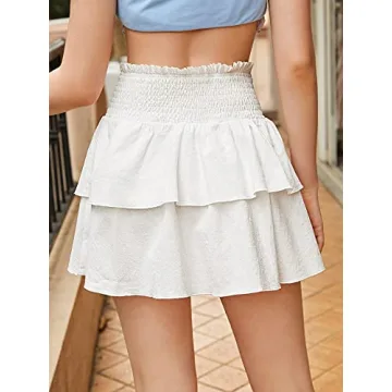 Milumia Women Boho High Waist Skirt for Every Occasion